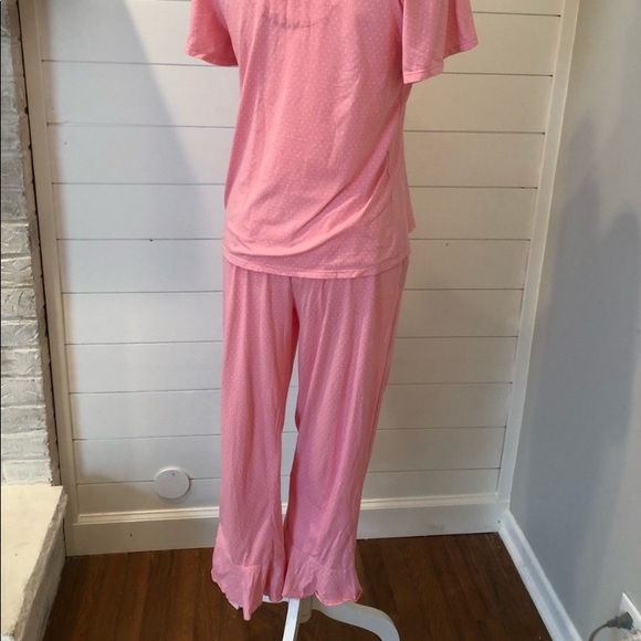 Kate Spade Small, 2 pc. pink pajama set - Picture 3 of 4